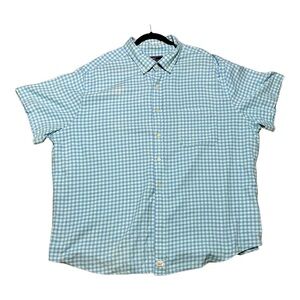 Vineyard Vines Men’s Brushed Cotton Short Sleeve Button Down Size 2XB